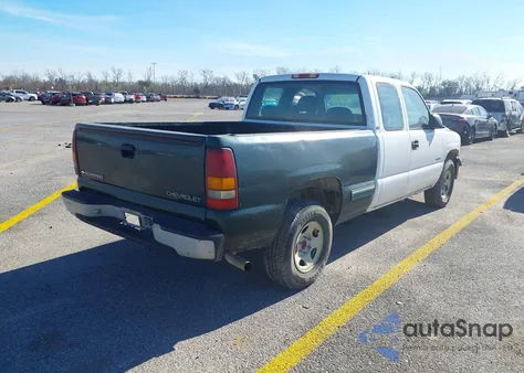 2001 Chevrolet Silverado 1500 from USA, damaged, VIN 1GCEK19VX1Z104805